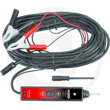 Ks tools functietestlamp: 6 - 24 v dc met 25 meter kabel - ideaal voor snelle en nauwkeurige functietests