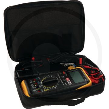 Ks tools voertuigmultimeter met inductiepincet - drehzahlmessung, dwell, temperatuurmeting