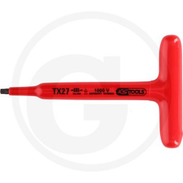 Ks tools t-griff-tx-stern-stiftschlüssel mit schutzisolierung - torx