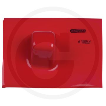 Ks tools nh-schutzkappe, 315 mm - weich-pvc, rot, 1000v