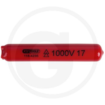Ks tools isolierte tülle mit klemmkappe, 10mm, l=100mm - tauchisolierung nach iec 60900