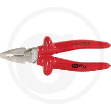 Ks tools classic 1000v kraft-kombinationszange, 160 mm - tauchisolierung nach din en 60900