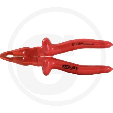 Ks tools classic 1000v combinatietang, 205 mm - inductief geharde precisiesnijders