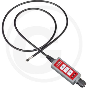 Ks tools 0° frontcamera-sonde - flexible spiraals, 4 dimmbare mini-led-lampen