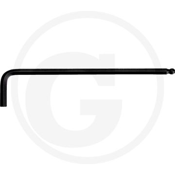 Ks tools basic Kugelkopf-Innensechskant-Werkstattstift schlüssel, lang, 9/64'' - durchgehärtet, phosphatiert, spezial-werkzeugstahl