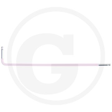 Ks tools doppel-kugelkopf-innensechskant-winkelstiftschlüssel - lange ausführung - rosa