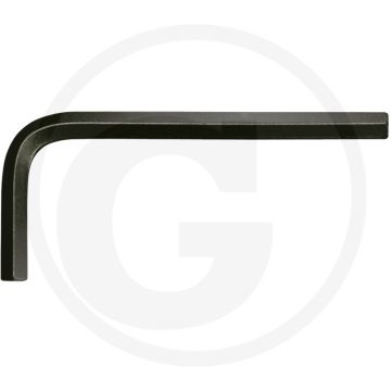 Ks tools basic binnenzeskant-winkelstiftschlüssel, kurz, 2 mm - durchgehend gehärtet