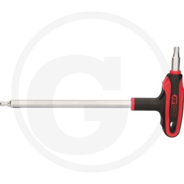 Ks tools t-griff-winkelstiftschlüssel tx-stern kugelkopf,t5 - lengte 200mm