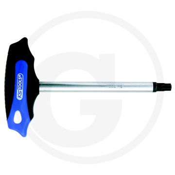 Ks tools ergotorqueplus® t-hendel-tx-stiftschlüssel, t50 - door en door gehard, 2-komponentengriff
