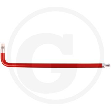 Ks tools kugelkopf-tx-stern-winkelstiftschlüssel xl t50 - rot, extra lange ausführung