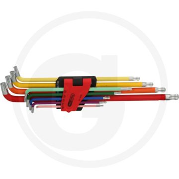 Ks tools kugelkopf-tx-stern-winkelstiftschlüssel-satz, extr. (108° abgewinkelt)