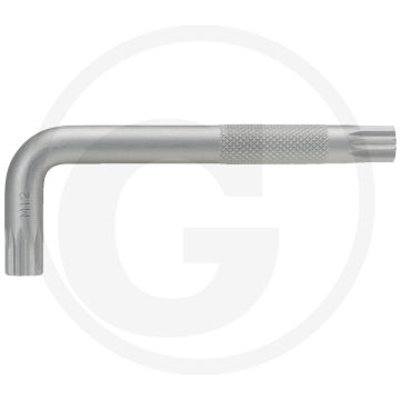 Ks tools stiftsleutel xzn, kort, m18, gehard en verchroomd
