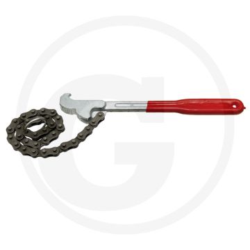 Ks tools Kettenrohrzange, Ø 110mm bis Ø 110mm - gehärtete Zahnung