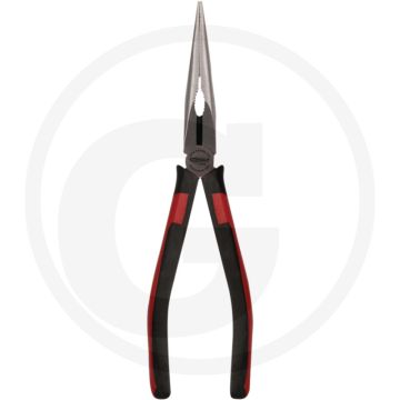 Ks tools slimpower flachrundzange, 210mm - extra schlanke bauform