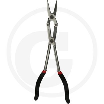 Ks tools doppelgelenk-kombinationszange, xl, 300 mm - extrem schmale ausführung