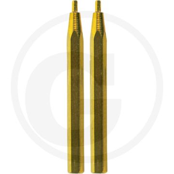 Jeu de pointes Ks Tools pour pinces de sécurité à double articulation, 1,0 - pointes interchangeables, code couleur, anodisées