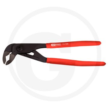 Ks tools waterpomptang, zwart, 45 mm - verstelbaar rillengewerbe, geïsoleerde greep