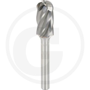 Ks tools Frässtift Kugel-Zylinderform 12mm - für maximale Zerspanungsleistung