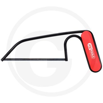 Ks tools mini-kleinhandzaagbeugel, 150 mm - met 24 zähnen, kunststofgreep, universeel zaagblad