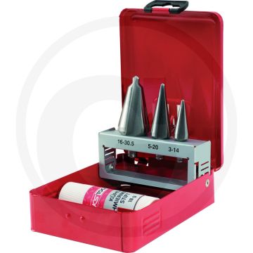 Ks tools hss co conische plaatstaalboor-set 4-dlg - 118° spitshoek - kobaltlegering