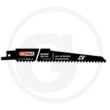 Ks tools decoupeerzaagblad-voor bochten l=150mm, 4,2mm, 66 tanden, geschikt voor aluminium