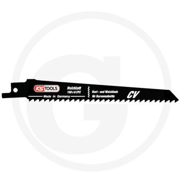 Ks tools decoupeerzaagblad 150mm 4,2mm 30 tanden super chroom-vanadiumstaal
