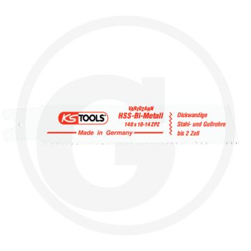 Ks tools sabelzaagblad rems, hss-bi-metaal, l=140mm, variozahn, 2,5mm, verpakt per 5 - ideaal voor het trennen van rohren