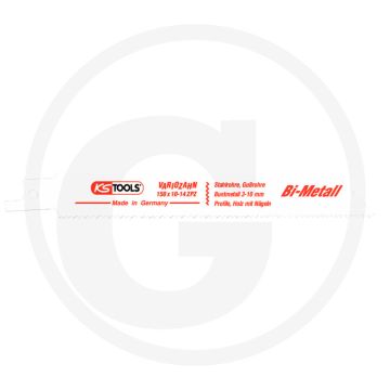 Ks tools sabelzaagblad l=150mm, variozahn, 1,8-2,5mm, 70 tanden, hss bi-metaal