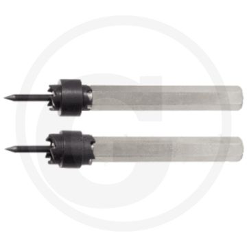 Ks tools hss puntlas frees, 8 mm - rechtsschneidend, auswechselbare kronen