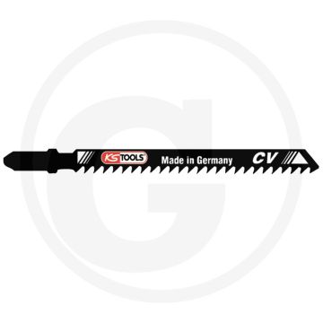 Ks tools decoupeerzaagbladen aeg, bosch, metabo, cv, l: 100 mm, 3 mm, t111c, verpakt per 5 - Ø (mm): 1,3