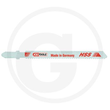 Ks tools decoupeerzaagbladen aeg, bosch, metabo, hss, l: 100 mm, 2 mm, t101a, verpakt per 5 - ideaal voor plexiglas