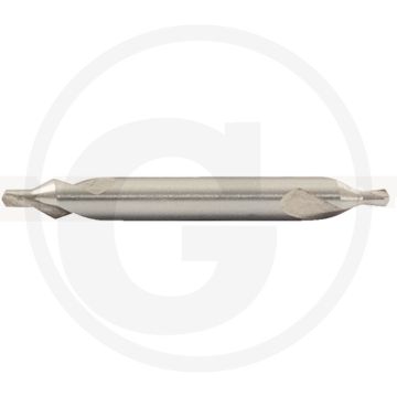 Ks tools hss centreerboor, 8 mm - din 333 form a, 120° spitzenwinkel