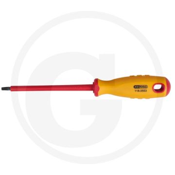 Ks tools ergotorque vde tx-stern-schraubendreher, t20 - isolierung nach iec 60900, 2-komponentengriff