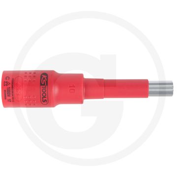 Ks tools 3/8" isolierte bit-stecknuss vielzahn m12, isolier - 1000v zertifiziert