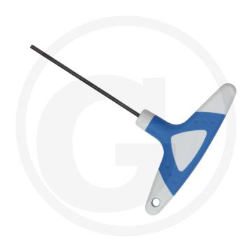 Ks tools t-sleutel - breedte 115mm, hoogte 14mm, lengte 195mm, gewicht 35g