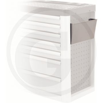 Ks tools ultimateline universalbox, l340xb75xh180,9mm, schwarz - passend für lochmaß 10x10mm.