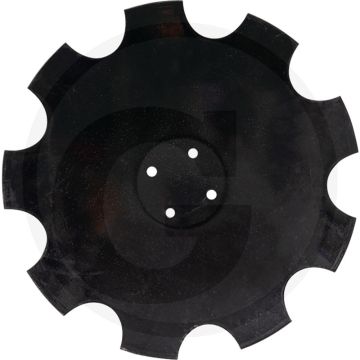Holle schijf getand - buiten-Ø 460mm