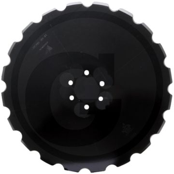 Eggeschijf fijn getand, Ø: 510 x 6 boring Ø: 11 mm steek-Ø: 100 mm, dikte: 6 mm
