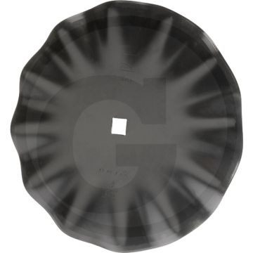 Snijschijf gegolfd, Ø: 490 x 5mm - buiging: 23mm