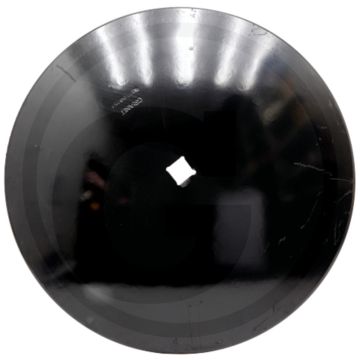 Eggeschijf glad 610mm buiten-Ø 24" dikte 5mm gewelfd 74mm - 6-kant as 92mm