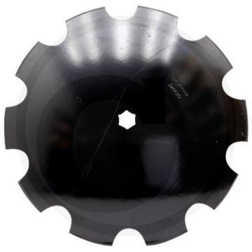 Eggeschijf getand - buiten-Ø: 610mm, dikte: 6mm, aantal boringen: 1