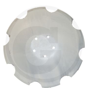 Eggeschijf getand, Ø: 460 x 4 mm steek-Ø 115 mm vierkant gat-Ø: 12,5 mm - 8 tanden
