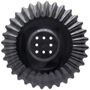 Eggeschijf gegolfd, Ø: 510 x 4,5 mm steek-Ø buiten: 110 mm steek-Ø binnen: 80 mm gat-Ø: 15 mm vierkant: 13 mm - dikte: 5mm