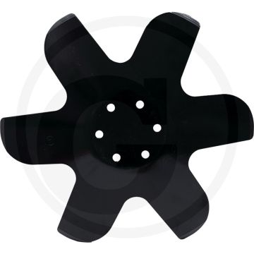 Spadeschijf rechts, Ø: 460 x 6 mm - ster, 6 tanden