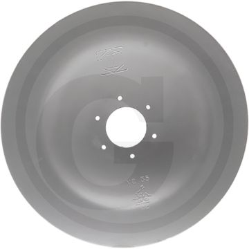 Schijfkouter Ø: 319 mm - glad - 6 boringen