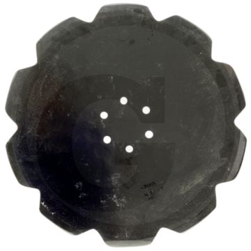 Disque de labour avec dents, Ø : 500 x 5 mm - 10 dents