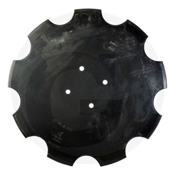 Amazone eggeschijf gekarteld, 460x4 mm - 10 tanden