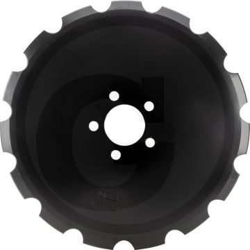 Tellerscheibe 500x6 gezahnt 15t 120mm Ø