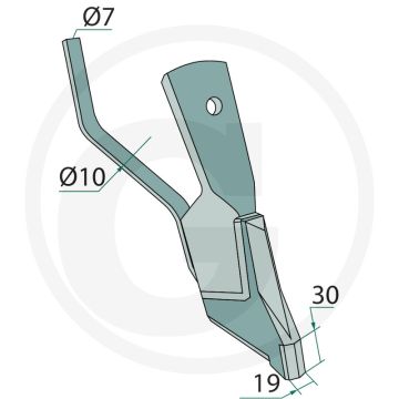 Heavy duty snelwissel zaaikouter - overzicht: