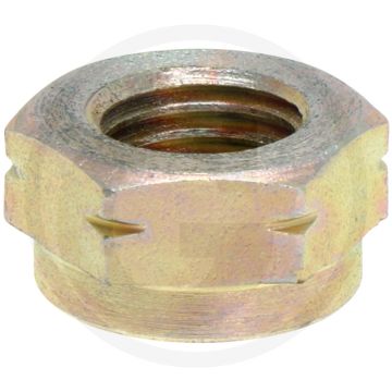 Moer links, m16 - ng plus 2, Ø16mm, galvanisch verzinkt